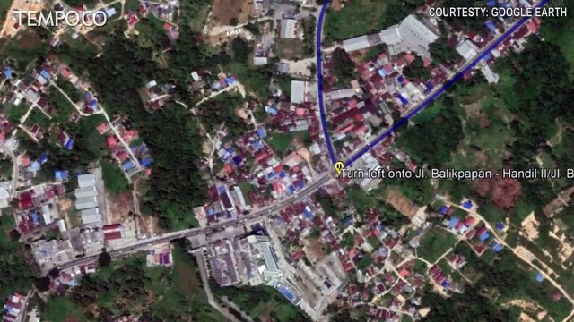 Penampakan Peta Lokasi Ibu Kota Baru