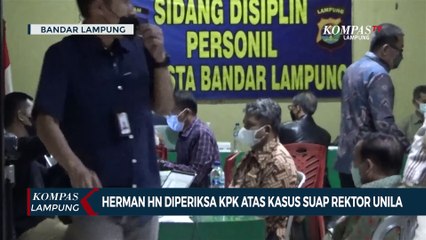 Download Video: Herman HN Diperiksa KPK Sebagai Saksi Atas Kasus Suap Rektor Unila