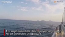 Kapal Migran Tenggelam, 8 Tewas, Puluhan Berenang Selamatkan Diri