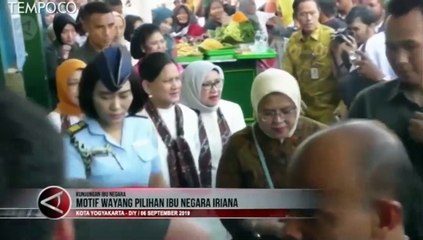 Ini Pilihan Ibu Iriana dan Mufidah Saat Berbelanja Batik