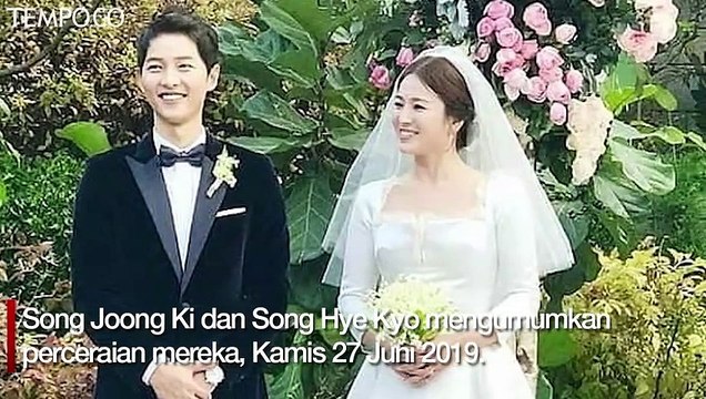 4 Fakta Kisah Song Joong Ki dan Song Hye Kyo yang Berakhir Pisah