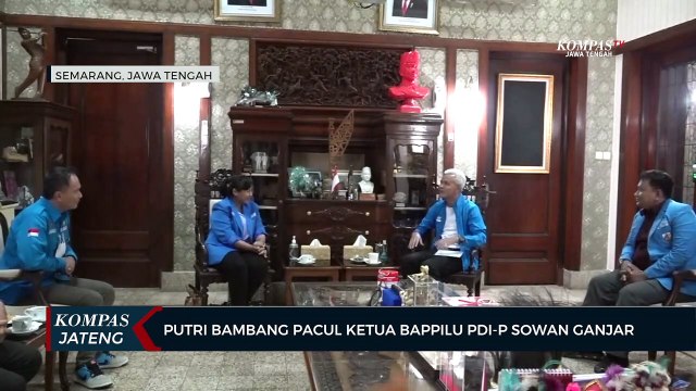 Putri Bambang Pacul Ketua Bappilu PDIP Sowan Ganjar
