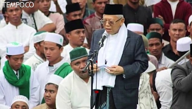 Soal Jatah Menteri NU, Ma'ruf Belum Beri Usul ke Jokowi