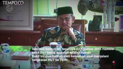 Sebelum Wafat, 5 Kali BJ Habibie Berjuang Melawan Sakit