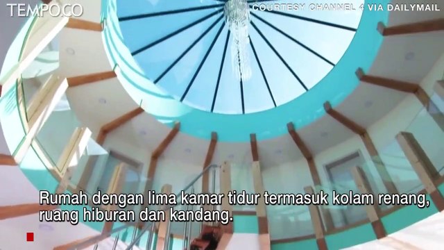 Bangun Rumah Mirip Pesawat Antariksa, Pasutri Ini Habiskan Rp 22 Miliar