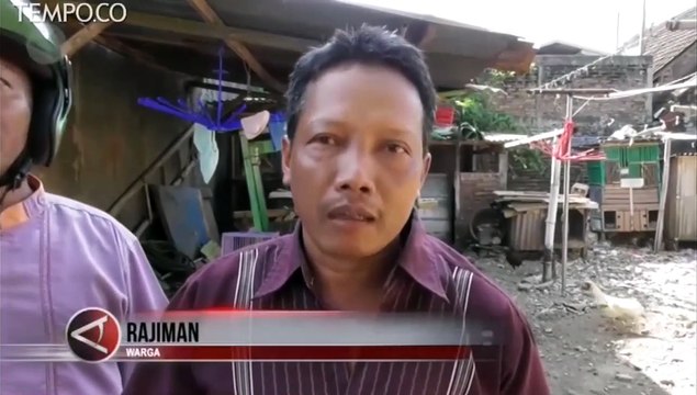 Rumah Warga Rusak Akibat Ledakan Gudang Mako Brimob Semarang