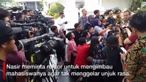 Kata Menristekdikti Soal Unjuk Rasa yang Digelar Mahasiswa