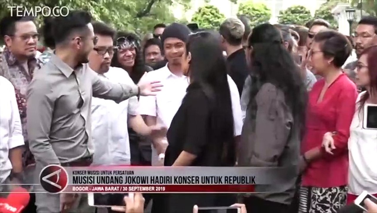 Datangi Istana, Musisi Undang Jokowi Hadiri Konser untuk Republik