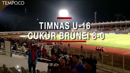 Pesta Gol Lagi, Timnas U-16 Indonesia Cukur Brunei Darussalam 8-0