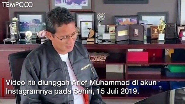 Beri Nasihat ke Sandiaga Uno, Arief Muhammad: Kapan Kamu Kayanya?