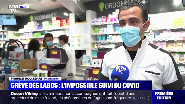 Grève des laboratoires, baisse de la vigilance: les tests pour détecter le Covid-19 sont en baisse