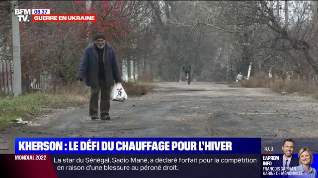 Comment ces Ukrainiens tentent de lutter contre le froid de l'hiver qui s'installe