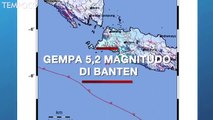 Gempa 5,2 Magnitudo Guncang Banten, Warga Berhamburan Panik