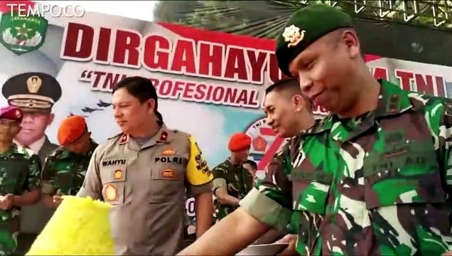 Hujan Uang Belasan Kali Warnai HUT TNI di DPR RI