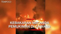 Kronologi kebakaran di Cawang, Gas Bocor Diduga Jadi Penyebab