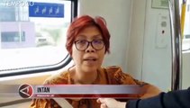 LRT Jakarta Beroperasi Ini Kata Masyarakat