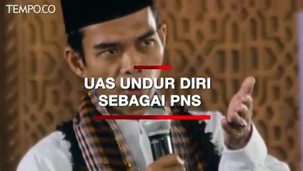 Ustaz Abdul Somad Undur Diri Sebagai PNS UIN Pekanbaru