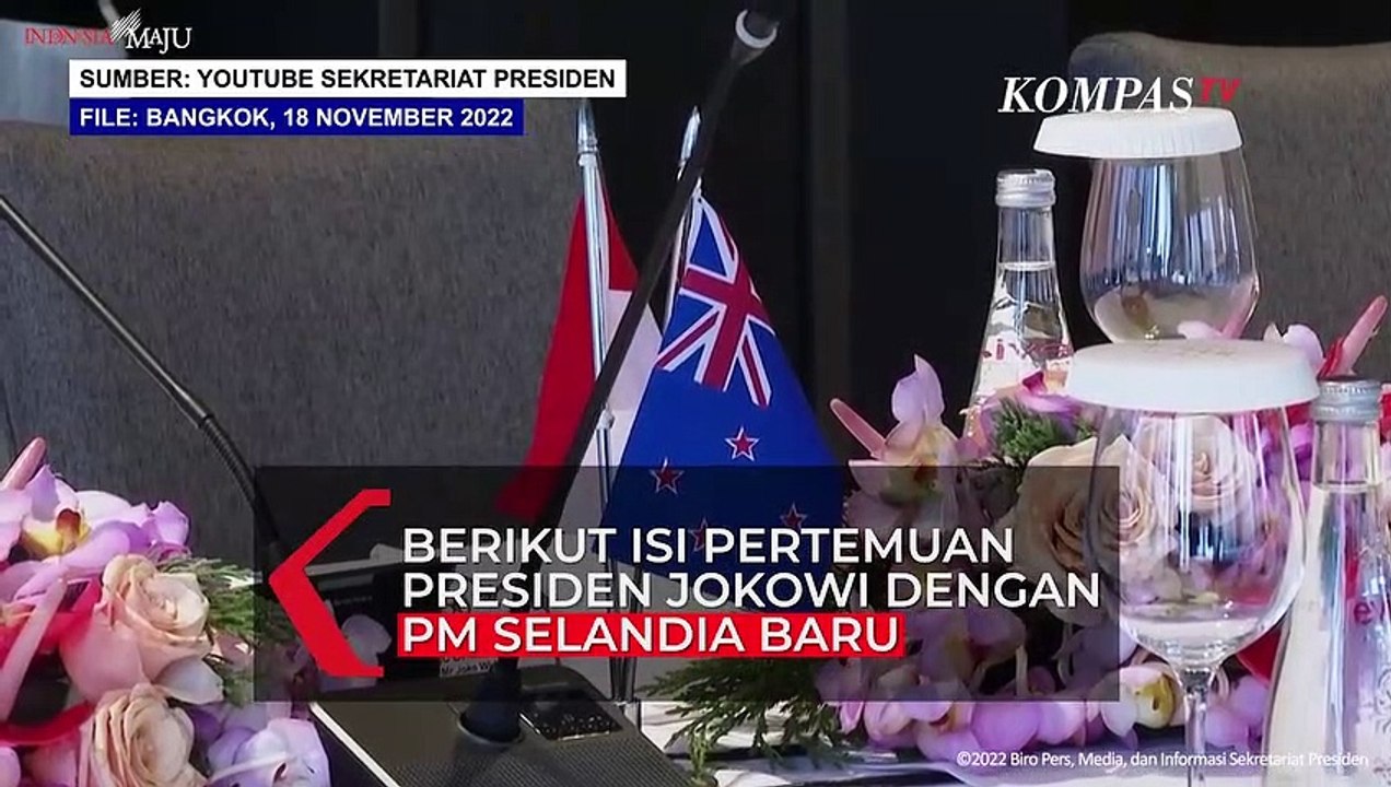 Presiden Jokowi Ketemu PM Selandia Baru Jacinda Ardern di Bangkok, Bahas Apa?