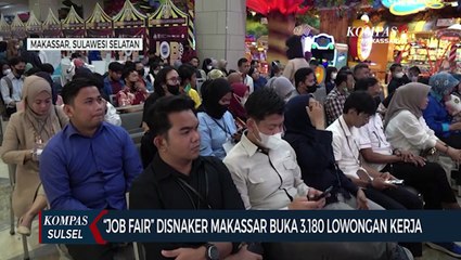 3.180 Lowongan Kerja di Buka di Job Fair Disnaker Makassar