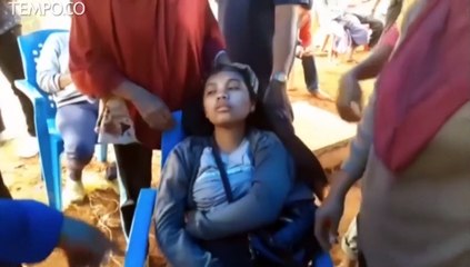 Jenazah Randi Tiba di Rumah Duka Disambut Histeris Keluarga