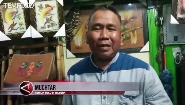 Aktivitas Warga di Kota Wamena Mulai Berangsung Pulih