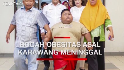 Alami Sesak Napas, Bocah Obesitas 110 Kg Asal Karawang Meninggal