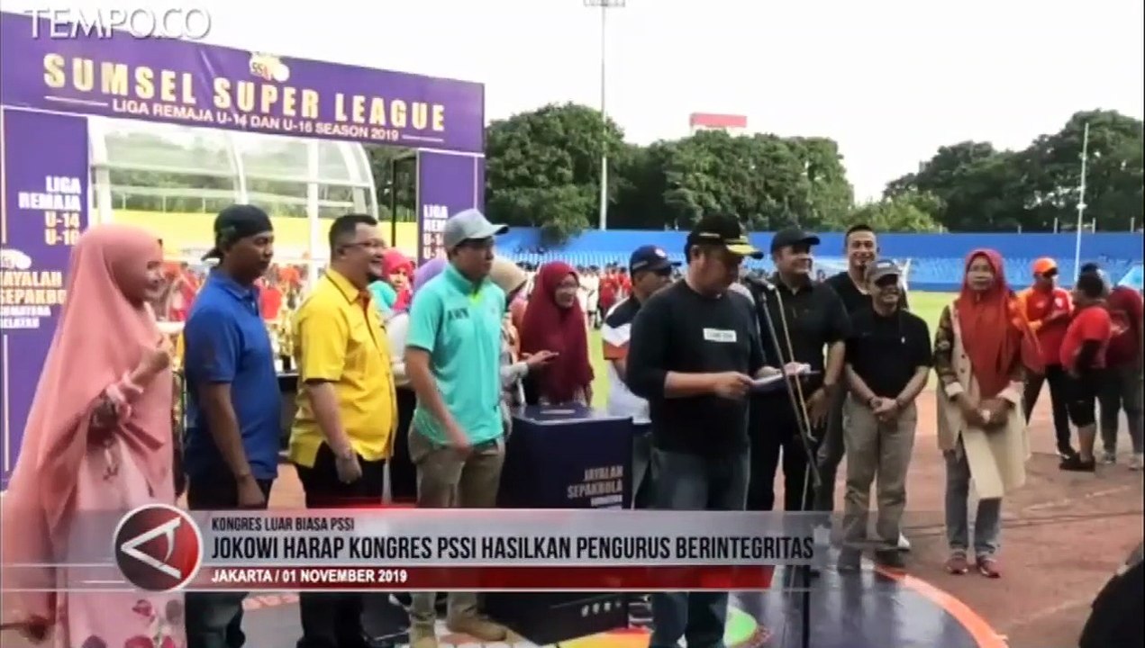 Harapan Presiden Joko Widodo Bagi Ketua Umum PSSI Terpilih