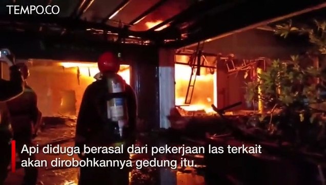 Kebakaran Gedung Hailai Ancol, Ini Penyebabnya