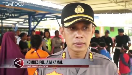 Polisi Bantu Pulihkan Psikologi Anak-anak Korban Kerusuhan Wamena