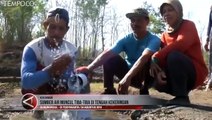 Sumber Air Muncul di Tengah Kekeringan