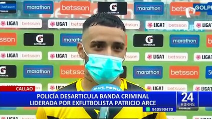 “Los abusivos de la perla”: cae banda de extorsionadores liderada por el exfutbolista 'Pato arce'