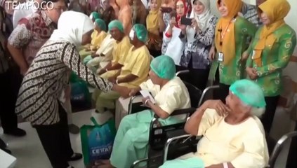 Khofifah Indar Parawansa Targetkan Jatim Bebas Katarak