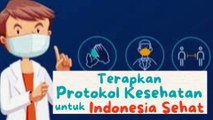 Sobat Sehat, jangan lupa untuk selalu menerapkan protokol kesehatan untuk Indonesia Sehat.