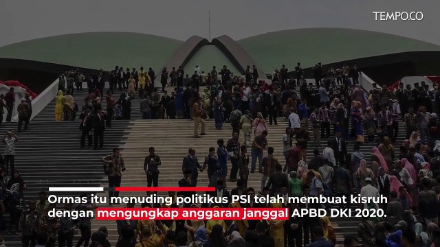 Dianggap Bikin Kisruh, PSI DKI Digeruduk Ormas Pendukung Anies