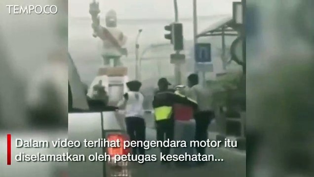 Kualitas Udara Berbahaya di Dumai, Pemotor Nyaris Pingsan