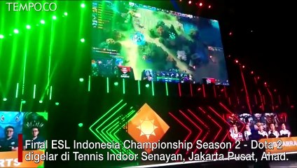 Kemeriahan Final eSports League Indonesia 2019