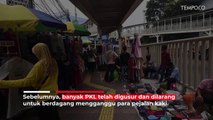 Maju Mundur PKL Berjualan di Trotoar