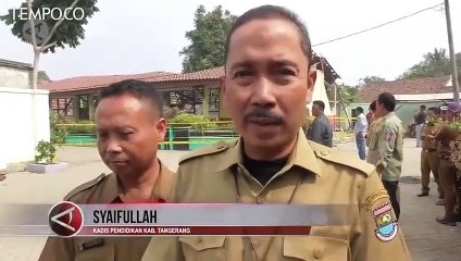 Diduga Tanah Bergeser, Sekolah di Tangerang Roboh, Ini Akibatnya