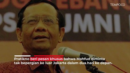 Mahfud Md dan Moeldoko Terpental Gara-gara Prabowo