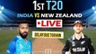 India vs New Zealand T20 series first match delay due to the rain