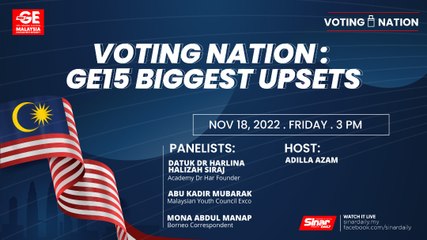 [LIVE] Voting Nation: GE15 Biggest Upsets