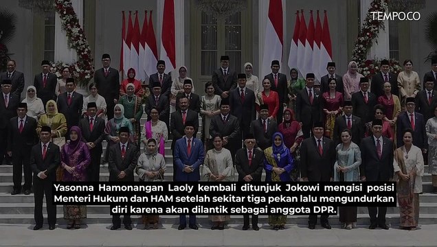 Yasonna Laoly Menkumham Kabinet Indonesia Maju, Kawal Omnibus Law