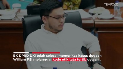 Bongkar Anggaran Janggal, BK: William PSI Langgar Tata Tertib