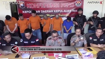 Coba Kabur, Dor, Dor; Bandar Narkoba Ditembak Mati Polisi