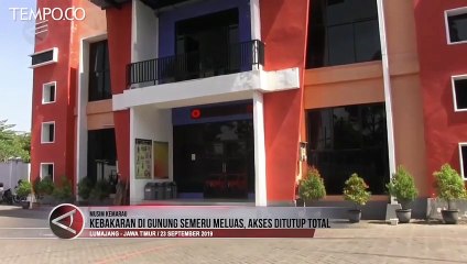 Tải video: Kebakaran Gunung Semeru Meluas, Akses Ditutup Total