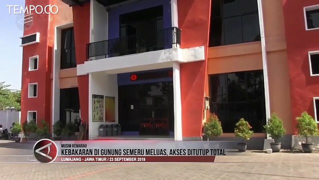 Kebakaran Gunung Semeru Meluas, Akses Ditutup Total