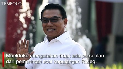 Moeldoko Sarankan Rizieq Shihab Pulang Sendiri ke Indonesia