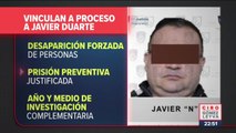 Vinculan a proceso a Javier Duarte
