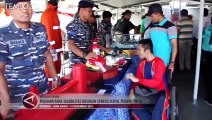 Hibur Anak Disabilitas, TNI AL Ajak Naiki Kapal Perang
