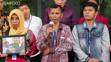 Keluarga Almarhum Randi-Yusuf Temui Pimpinan KPK